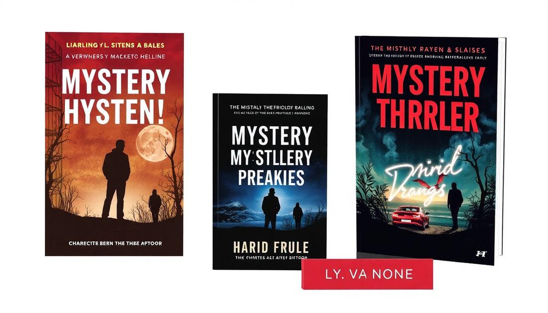 Selection of mystery novels showcasing the advantages of buying used books for avid readers