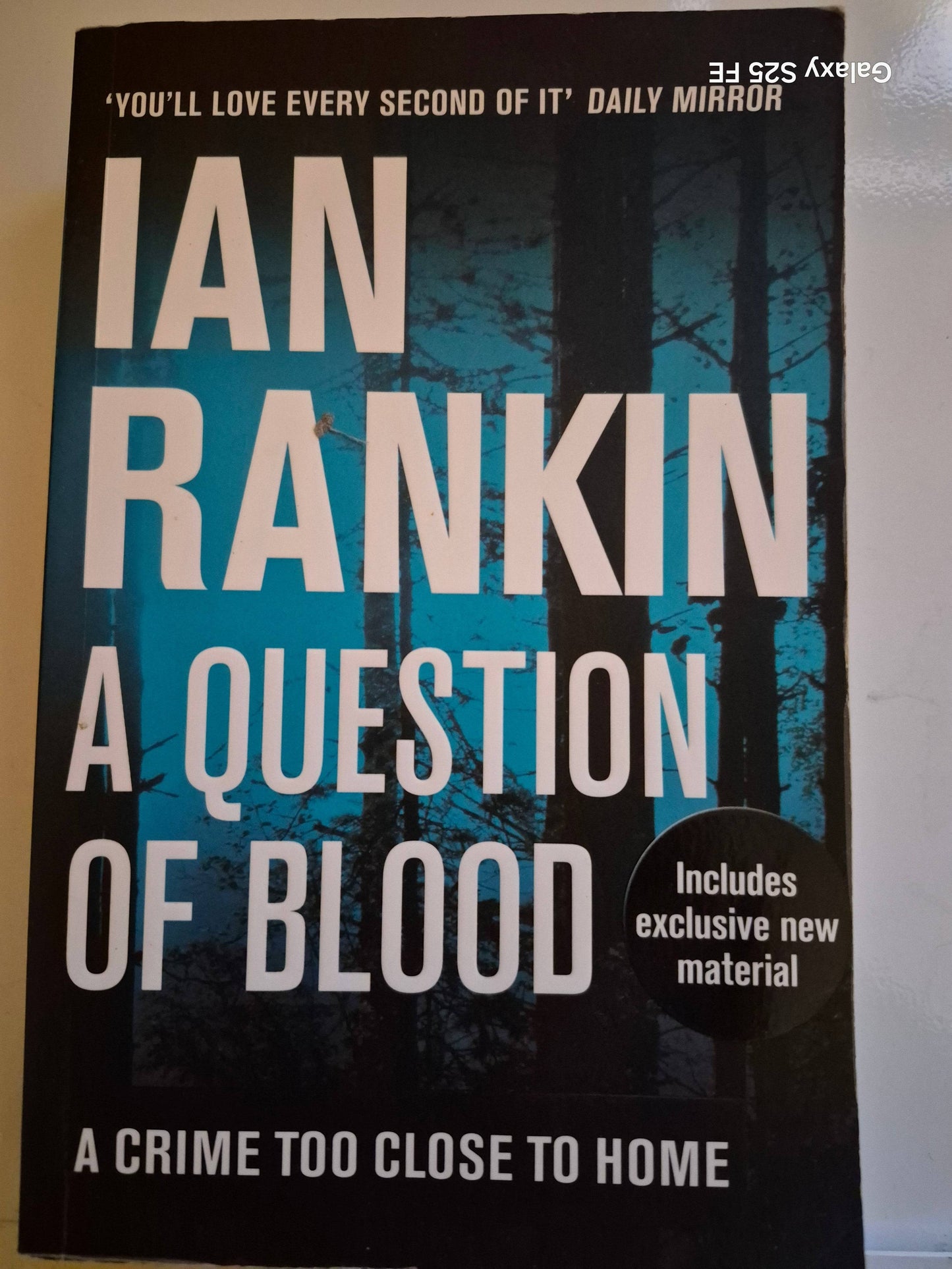 Ian Rankin  "A question of blood"