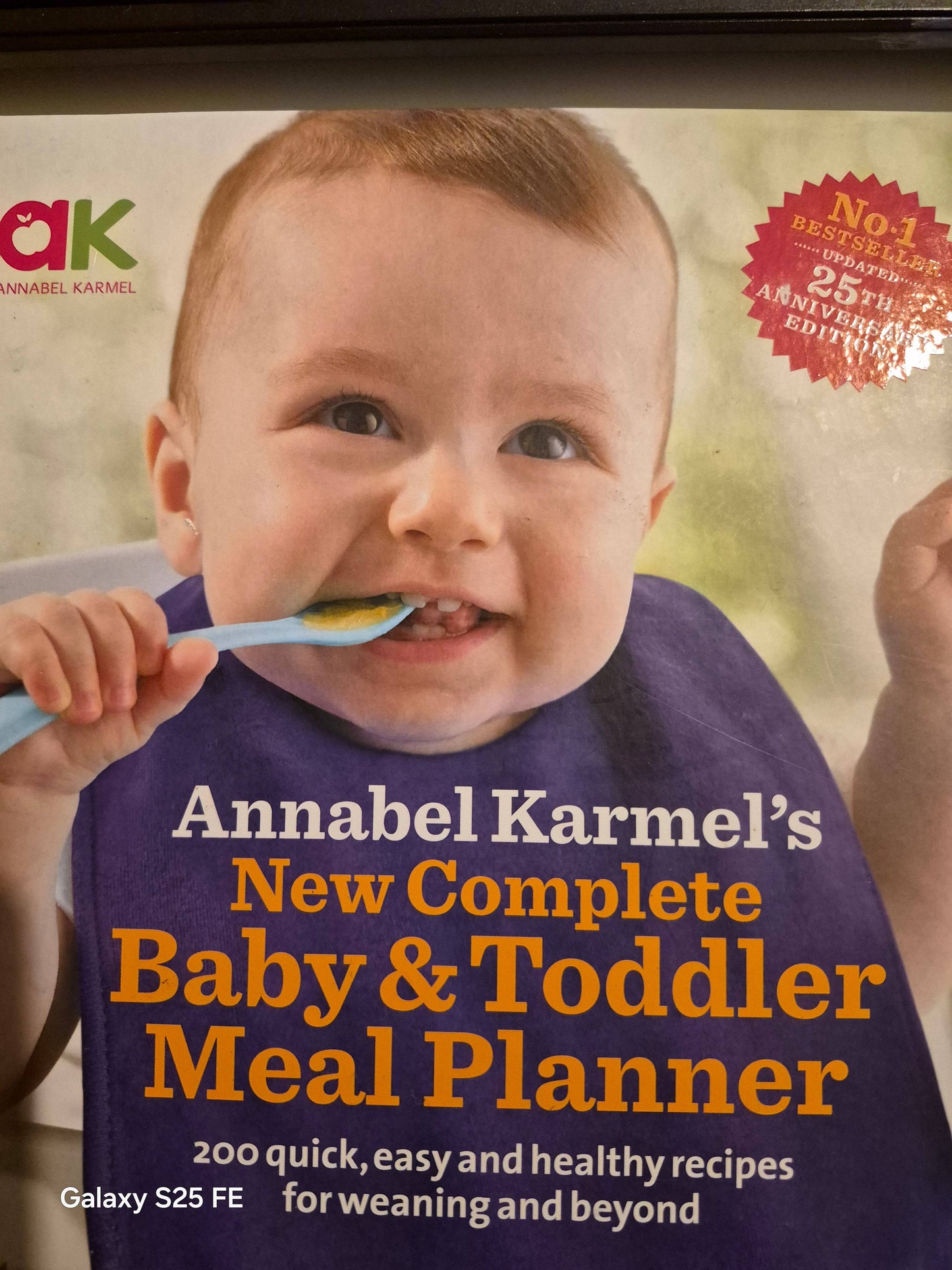 Complete Baby & Toddler meal planner by Annabel Karmel