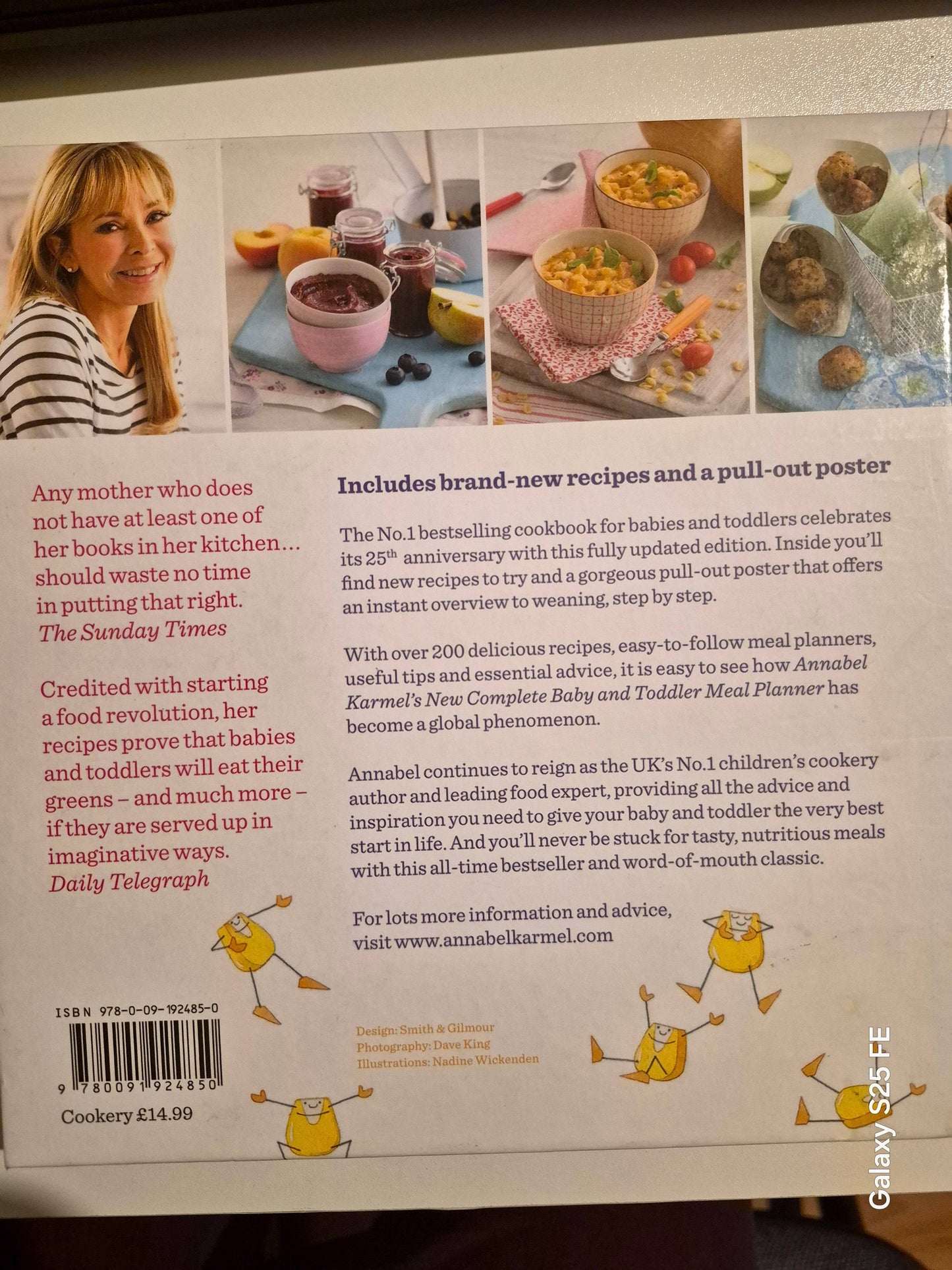 Complete Baby & Toddler meal planner by Annabel Karmel