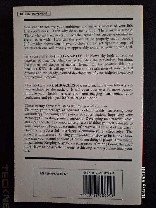 Slightly Read Books 23 Steps self-improvement book showing transformative steps for personal growth