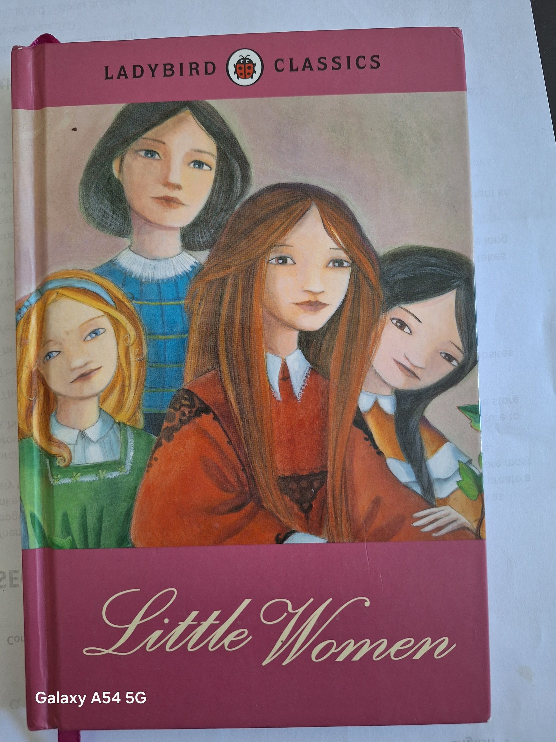 Little Women used book UK by Ladybird Classics featuring four illustrated characters on the cover