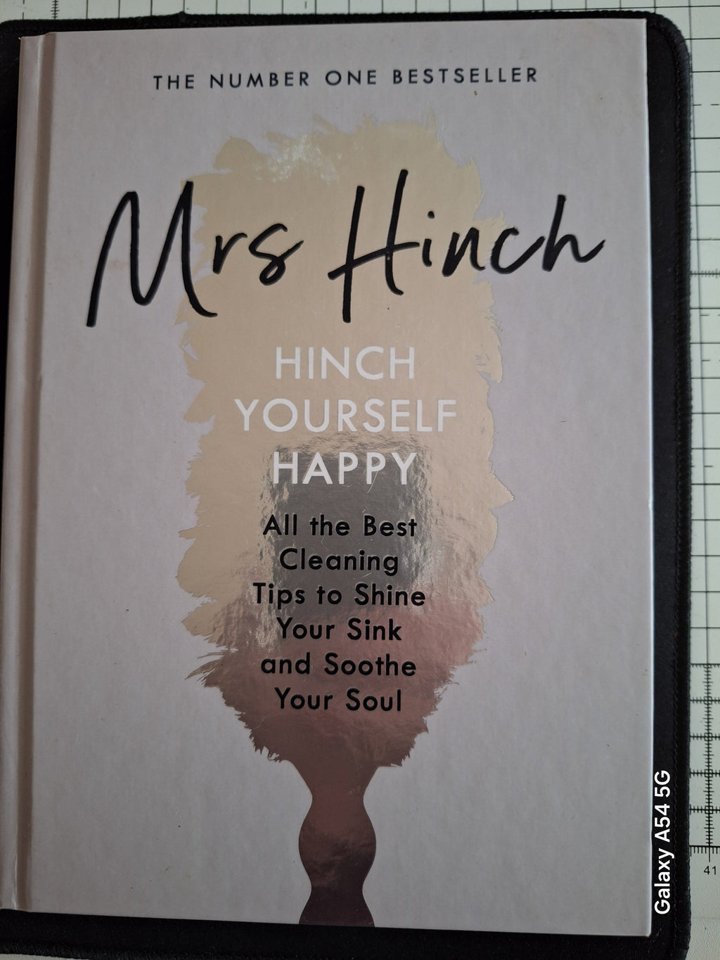 Pre-owned Hinch Yourself Happy book by Mrs Hinch with cleaning tips to shine your sink and soothe your soul