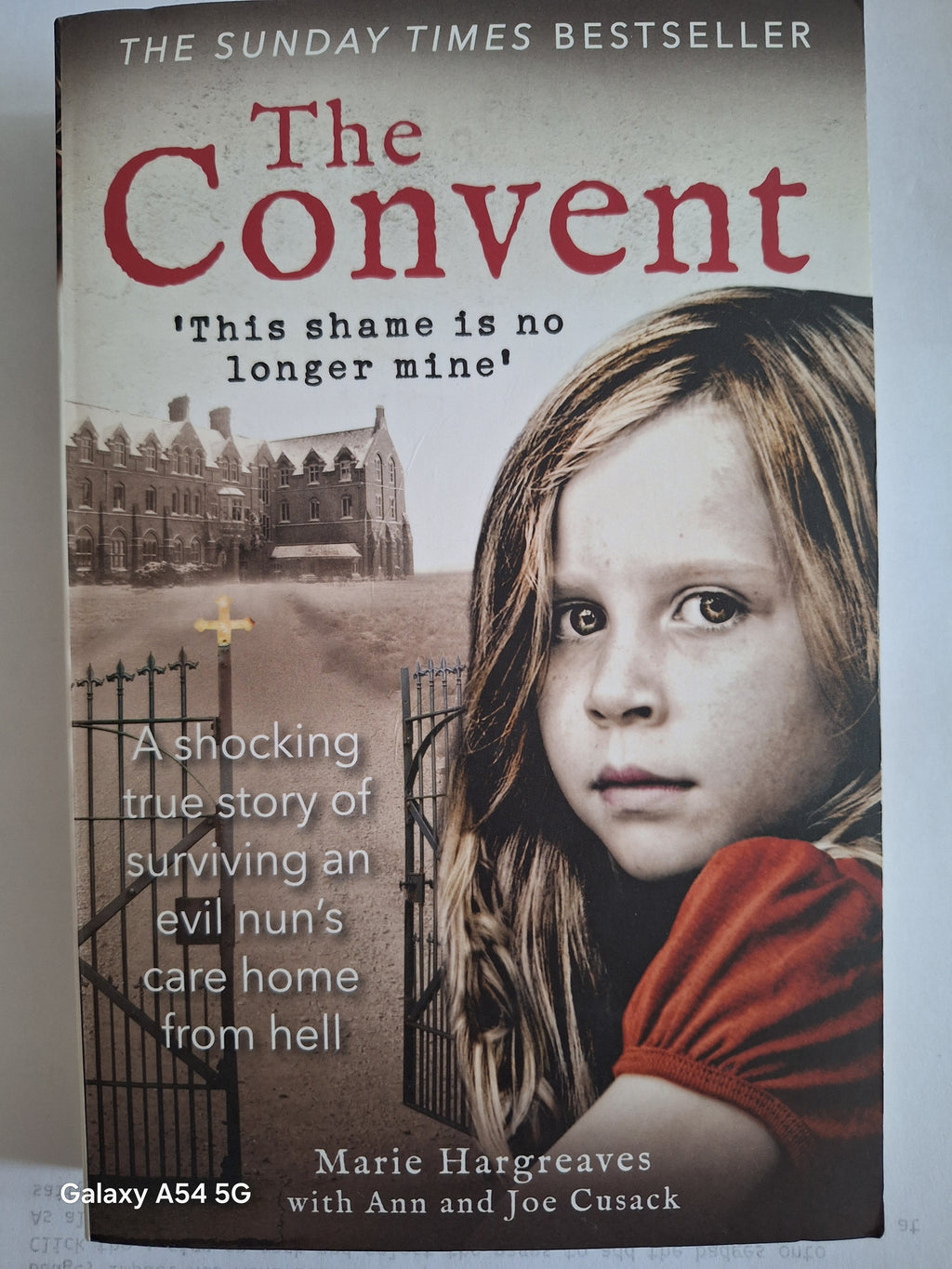 The Convent true story book, a gripping tale of survival from an evil nun's care home